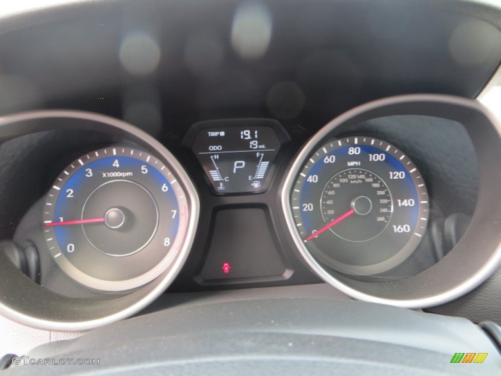 2013 Elantra Coupe SE - Silver / Gray photo #26