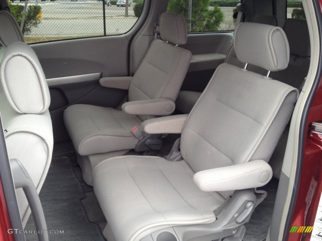 2007 Quest 3.5 SL - Red Brawn Metallic / Gray photo #7