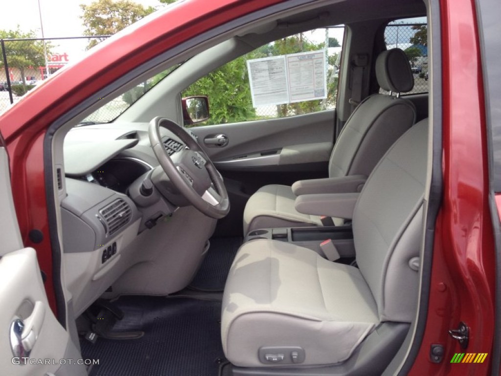 2007 Quest 3.5 SL - Red Brawn Metallic / Gray photo #11