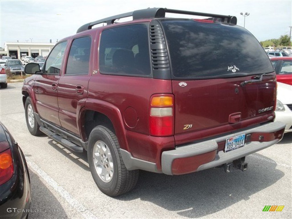 2003 Tahoe Z71 4x4 - Redfire Metallic / Tan/Neutral photo #3