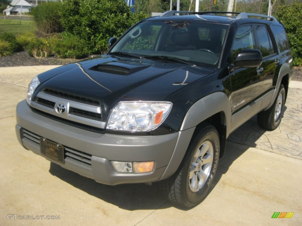 2003 4Runner Sport Edition 4x4 - Black / Charcoal photo #1