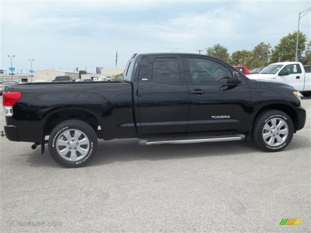 2010 Tundra SR5 Double Cab - Black / Graphite Gray photo #8