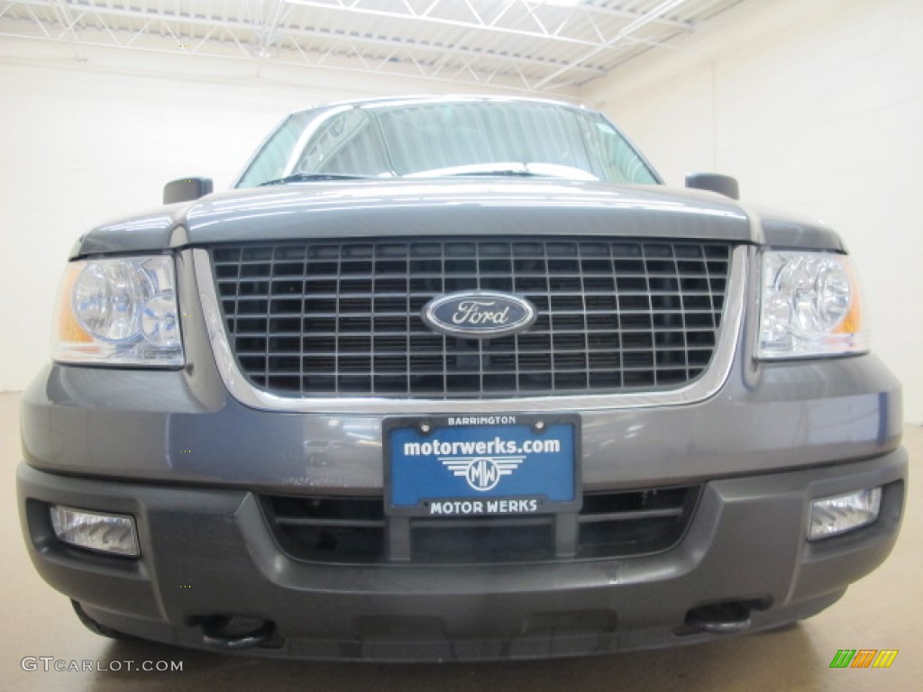 2005 Expedition XLT 4x4 - Dark Shadow Grey Metallic / Medium Flint Grey photo #3