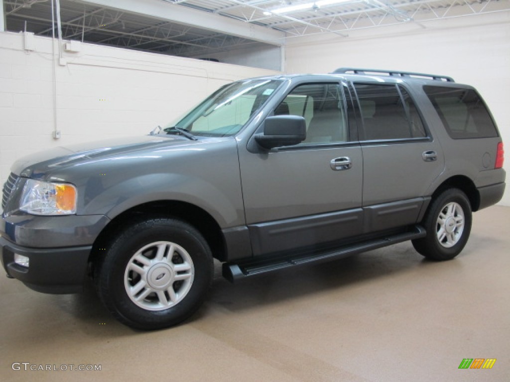 2005 Expedition XLT 4x4 - Dark Shadow Grey Metallic / Medium Flint Grey photo #5