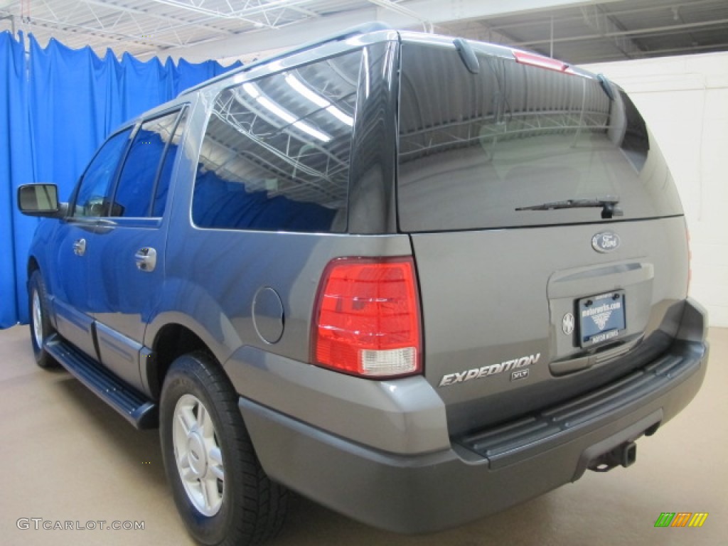 2005 Expedition XLT 4x4 - Dark Shadow Grey Metallic / Medium Flint Grey photo #6