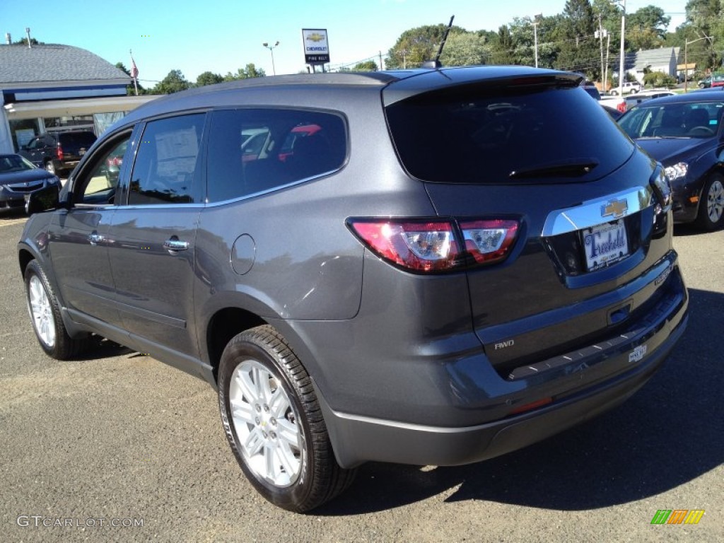 2014 Traverse LT AWD - Cyber Grey Metallic / Ebony photo #4