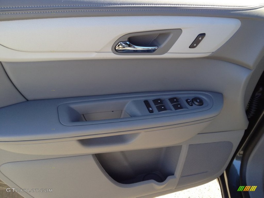 2014 Traverse LT AWD - Cyber Grey Metallic / Ebony photo #8