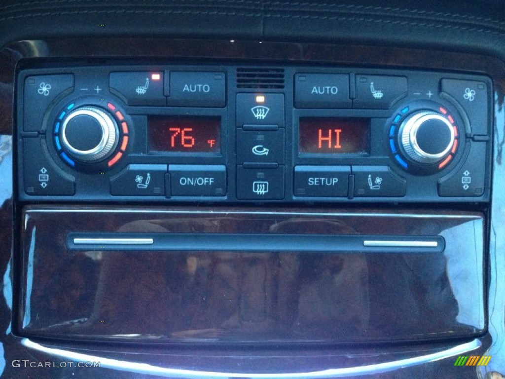 2007 A8 L 4.2 quattro - Light Silver Metallic / Black photo #18