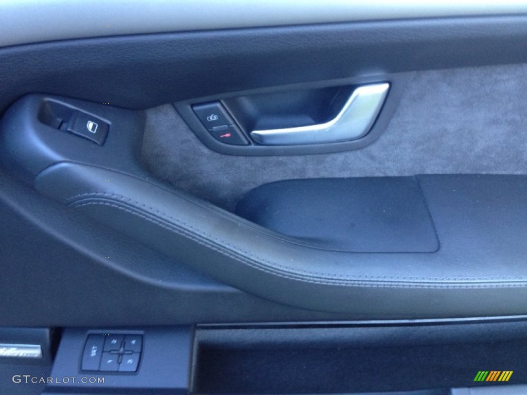 2007 A8 L 4.2 quattro - Light Silver Metallic / Black photo #30