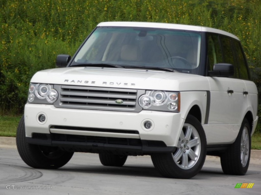 2007 Range Rover HSE - Chawton White / Sand/Jet photo #26