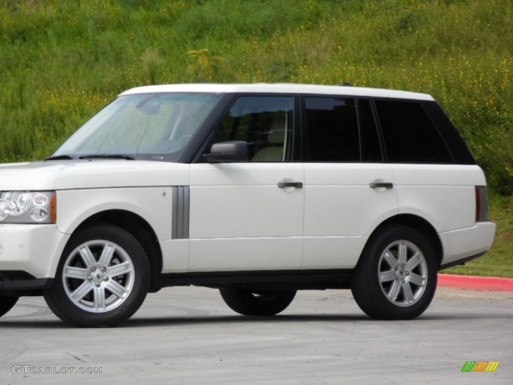 2007 Range Rover HSE - Chawton White / Sand/Jet photo #27