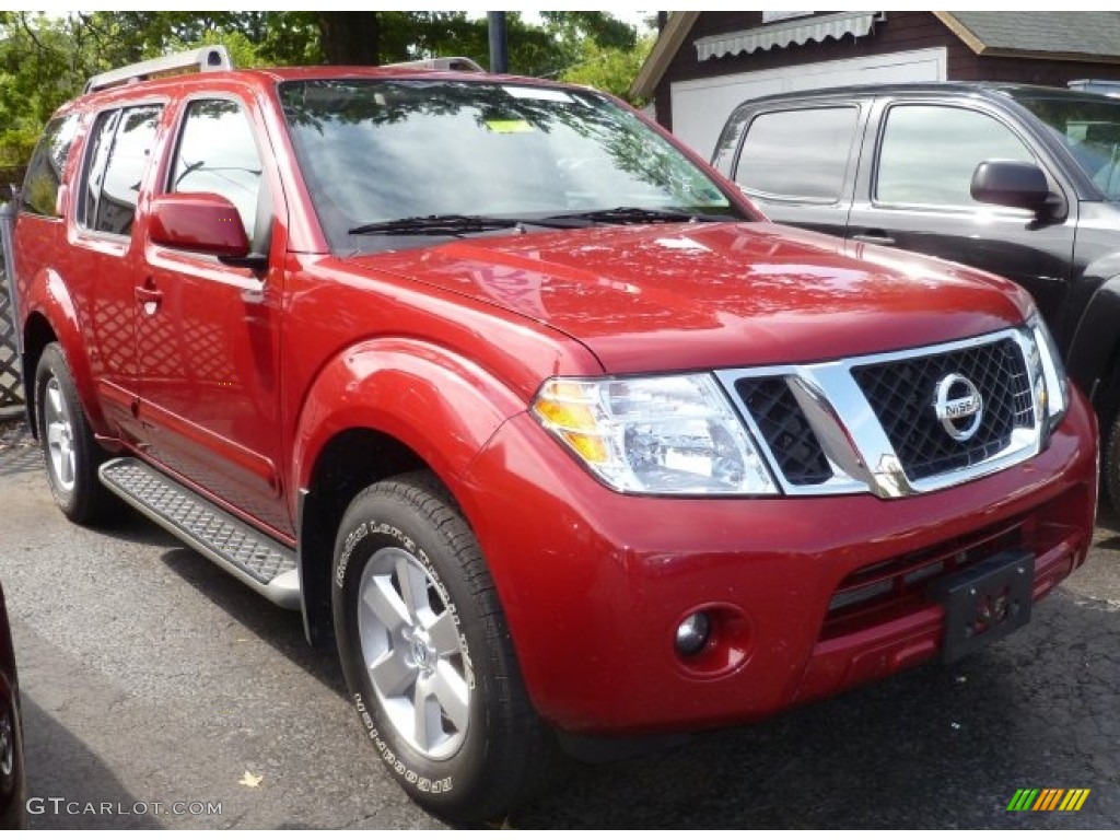 2011 Pathfinder SV 4x4 - Red Brick / Graphite photo #1