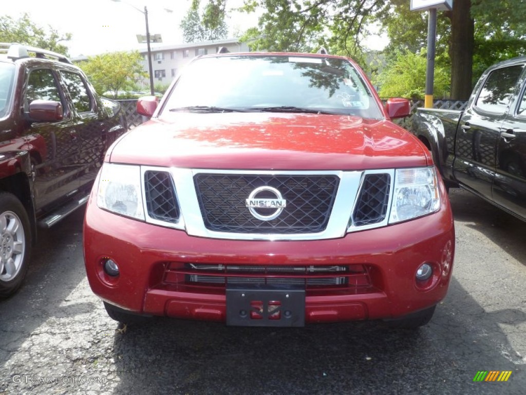 2011 Pathfinder SV 4x4 - Red Brick / Graphite photo #2