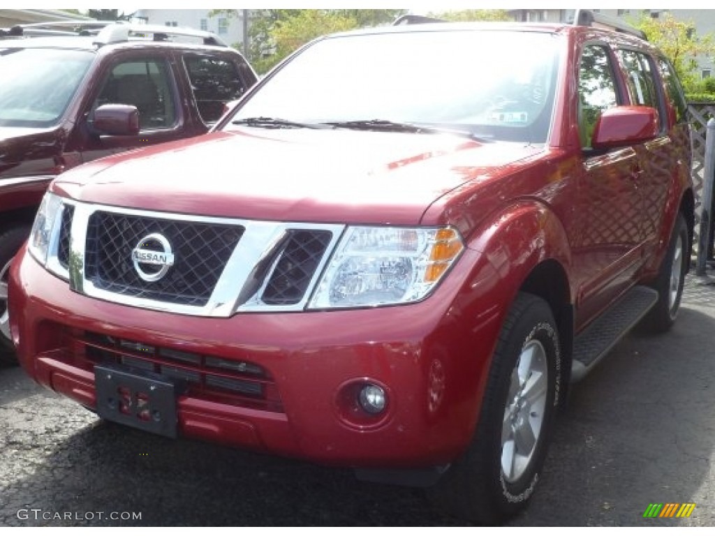 2011 Pathfinder SV 4x4 - Red Brick / Graphite photo #3