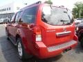 2011 Red Brick Nissan Pathfinder SV 4x4  photo #4