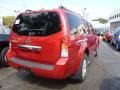 2011 Red Brick Nissan Pathfinder SV 4x4  photo #6