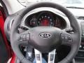 Black 2012 Kia Sportage SX AWD Steering Wheel