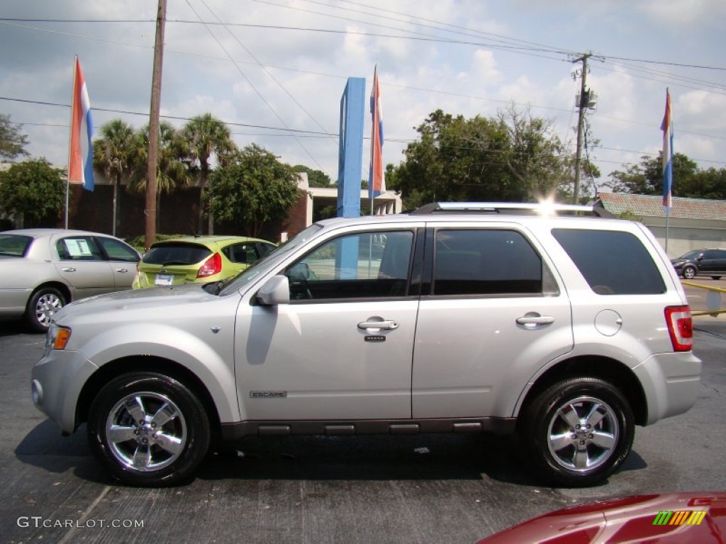 2008 Escape Limited - Silver Metallic / Charcoal photo #5
