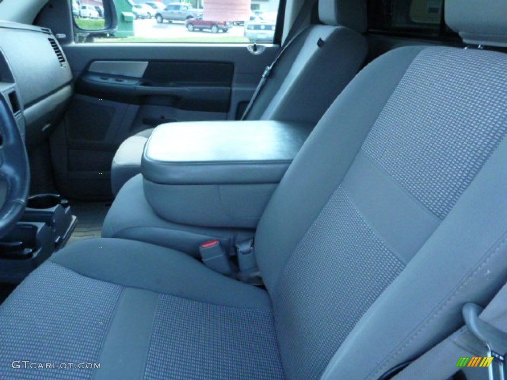 2008 Ram 1500 SLT Regular Cab 4x4 - Brilliant Black Crystal Pearl / Medium Slate Gray photo #12