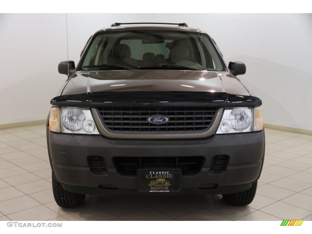 2004 Explorer XLS 4x4 - Mineral Grey Metallic / Medium Parchment photo #2