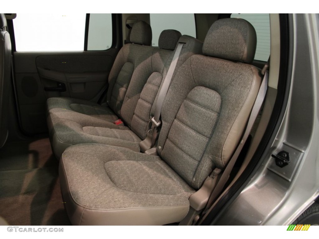 2004 Explorer XLS 4x4 - Mineral Grey Metallic / Medium Parchment photo #12