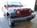 2011 Deep Cherry Red Jeep Wrangler Unlimited Sport 4x4  photo #7