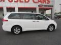 2012 Super White Toyota Sienna   photo #8