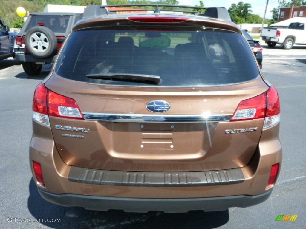 2011 Outback 2.5i Limited Wagon - Caramel Bronze Pearl / Warm Ivory photo #4