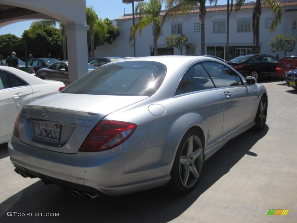 2009 CL 63 AMG - Iridium Silver Metallic / Black photo #2