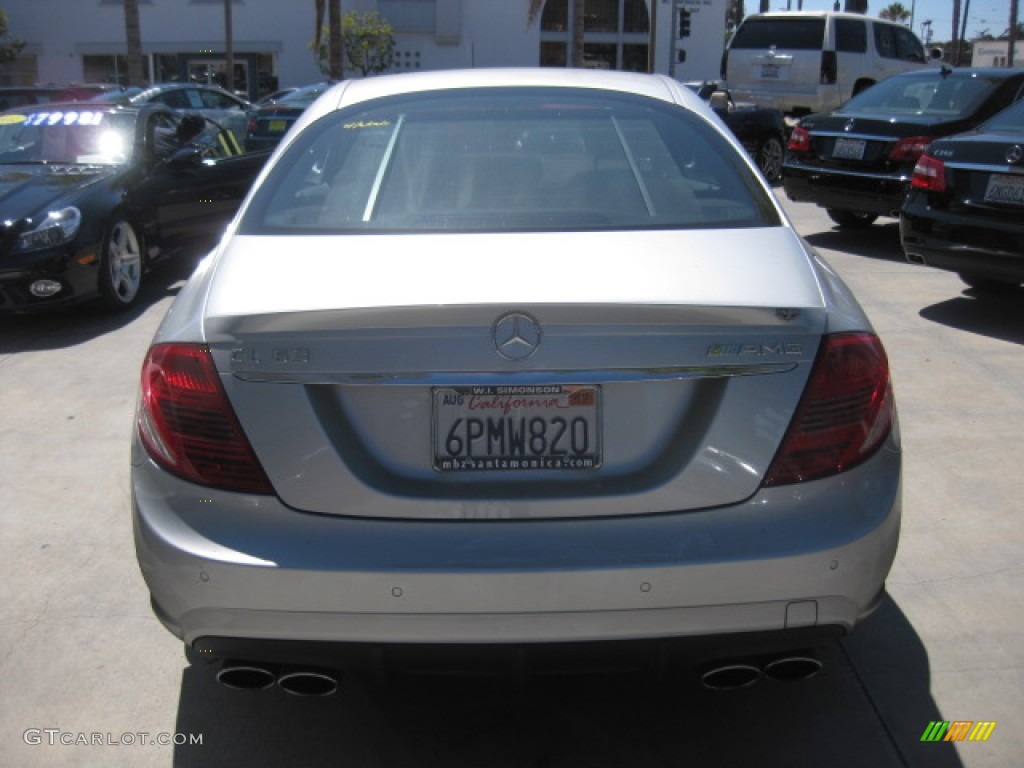 2009 CL 63 AMG - Iridium Silver Metallic / Black photo #3