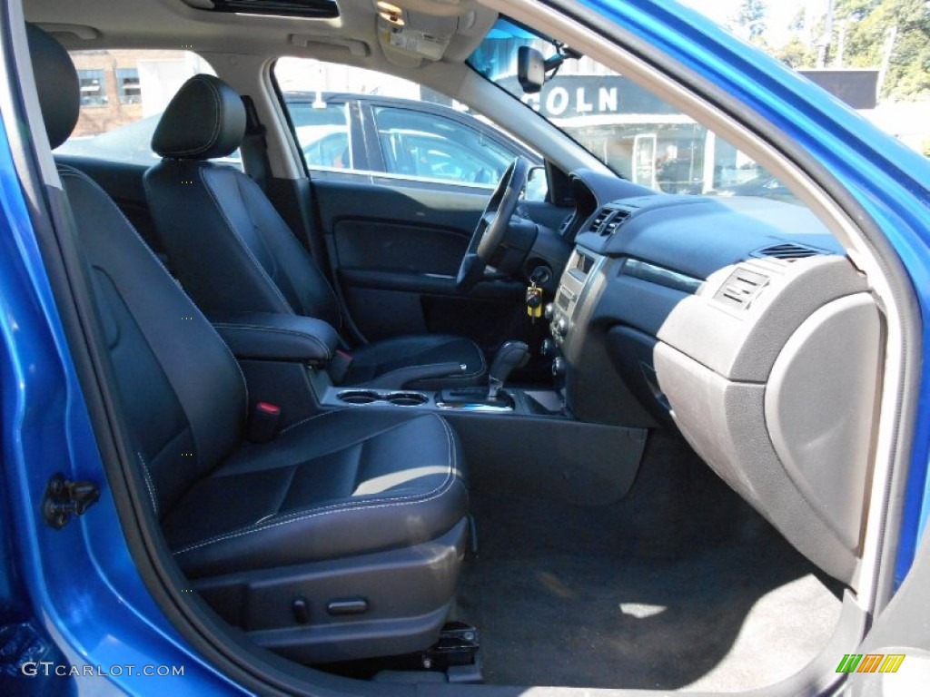 2011 Fusion SEL - Blue Flame Metallic / Charcoal Black photo #12