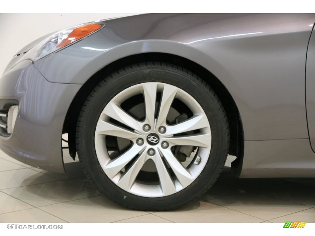 2010 Genesis Coupe 3.8 Grand Touring - Nordschleife Gray / Brown photo #23