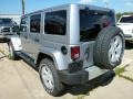 2014 Billet Silver Metallic Jeep Wrangler Unlimited Sahara 4x4  photo #3