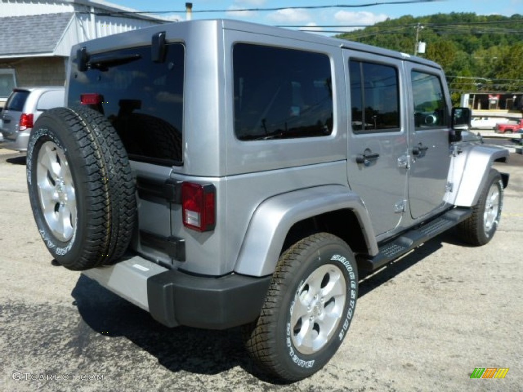 Billet Silver Metallic 2014 Jeep Wrangler Unlimited Sahara 4x4 Exterior Photo #85379128