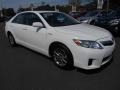 2011 Super White Toyota Camry Hybrid  photo #3