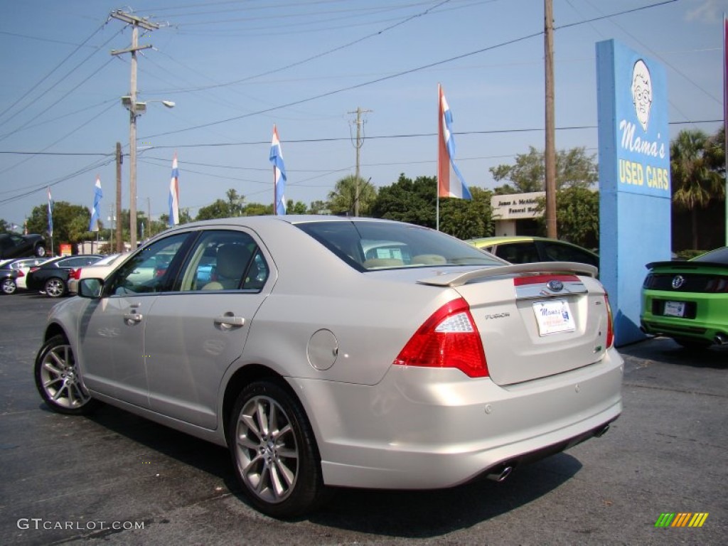 2010 Fusion SEL V6 - Smokestone Metallic / Medium Light Stone photo #31