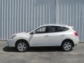 2011 Pearl White Nissan Rogue SV AWD  photo #2