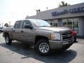 2009 Graystone Metallic Chevrolet Silverado 1500 LS Crew Cab  photo #25