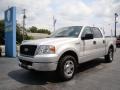 2005 Silver Metallic Ford F150 XLT SuperCrew  photo #4