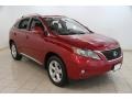 2010 Matador Red Mica Lexus RX 350 AWD  photo #1