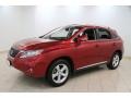2010 Matador Red Mica Lexus RX 350 AWD  photo #3
