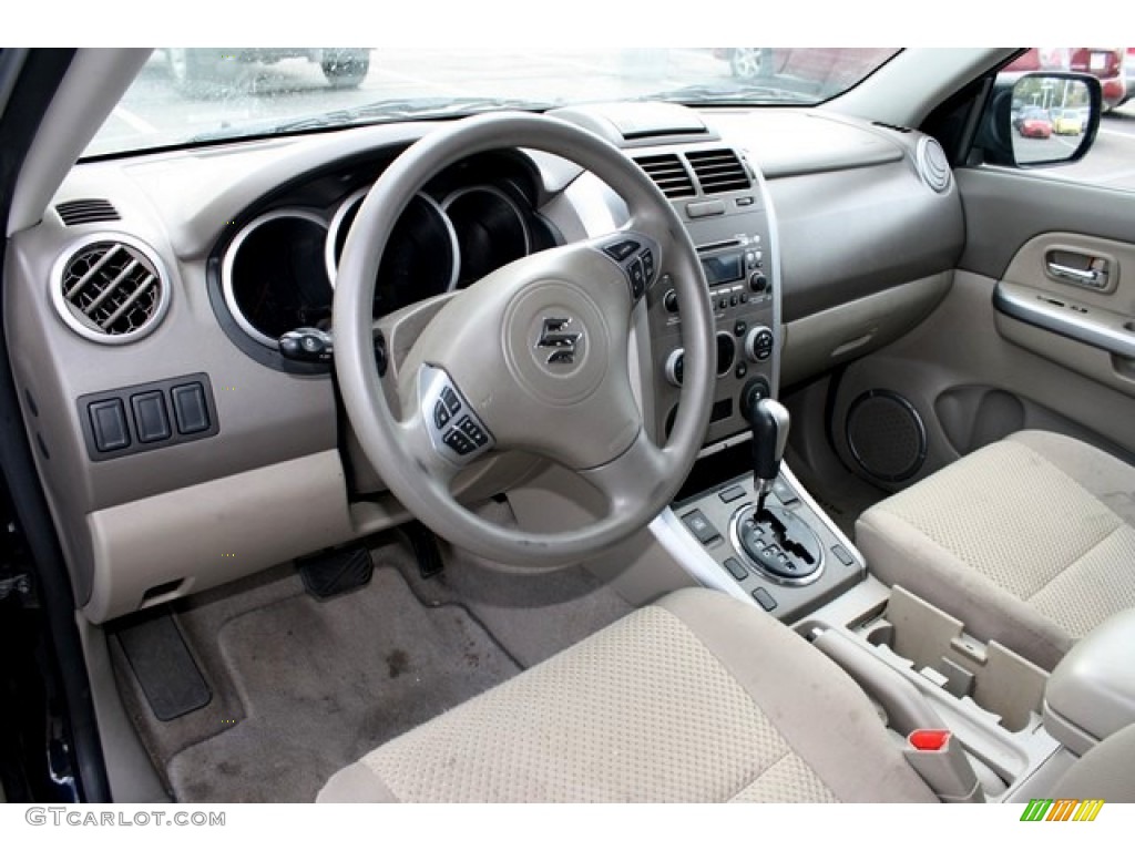 Beige Interior 2012 Suzuki Grand Vitara Premium 4x4 Photo #85382314