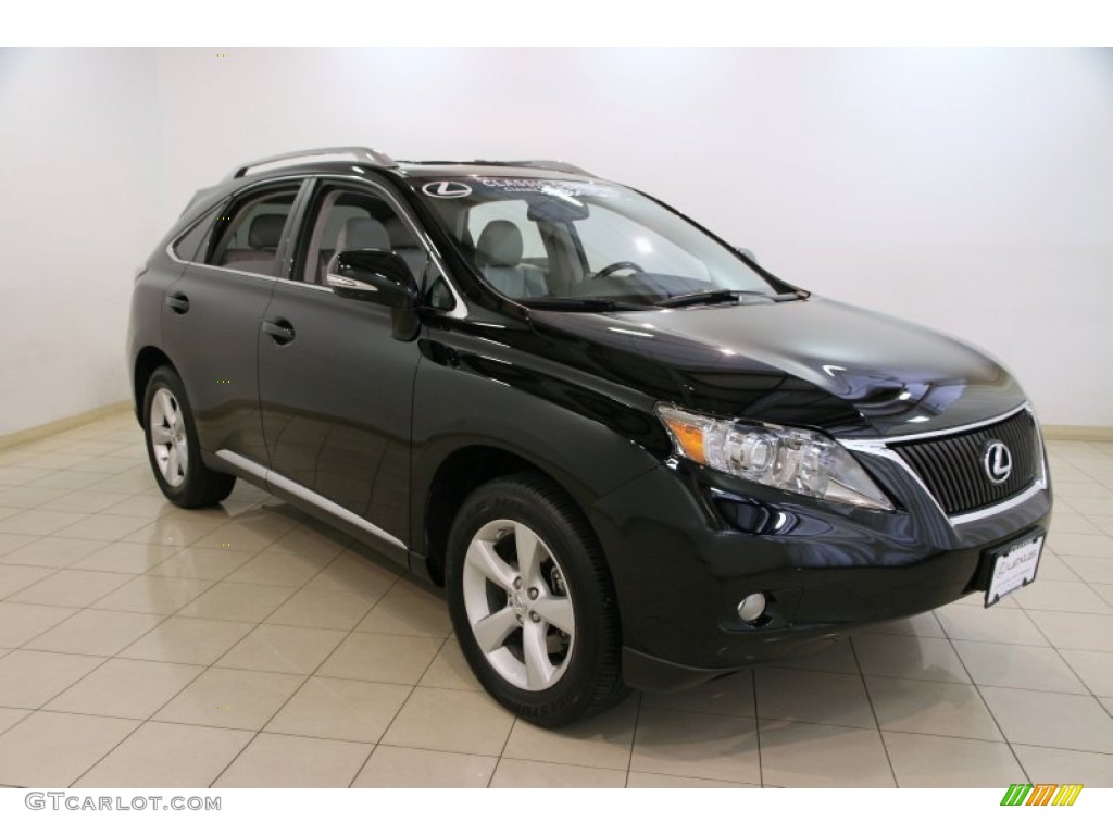 Obsidian Black Lexus RX