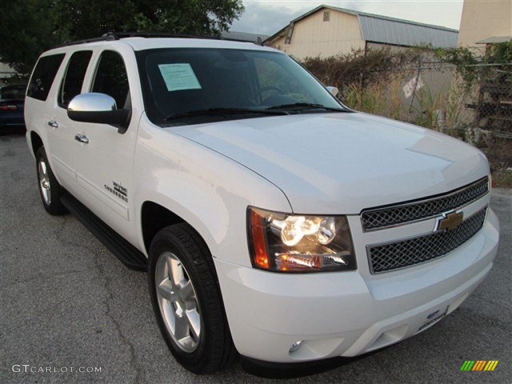 2012 Suburban LS - Summit White / Ebony photo #1