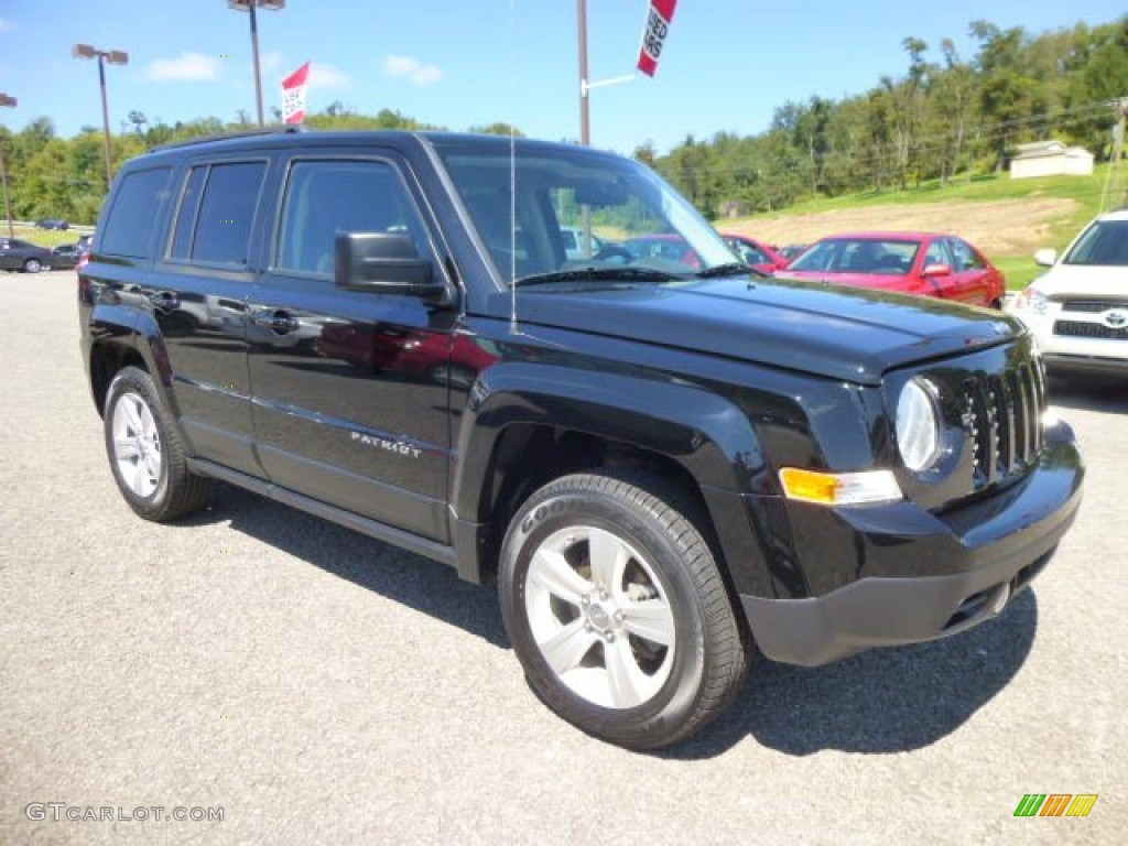 2012 Patriot Sport 4x4 - Black / Dark Slate Gray photo #1