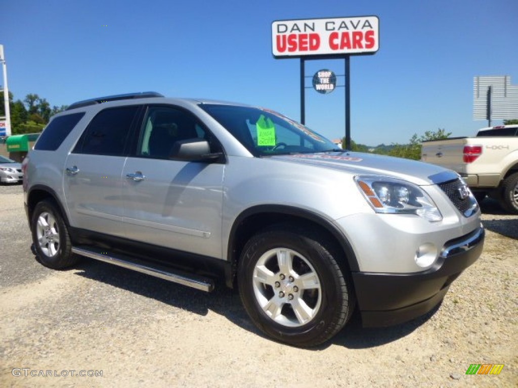 2009 Acadia SLE AWD - Quicksilver Metallic / Ebony photo #1