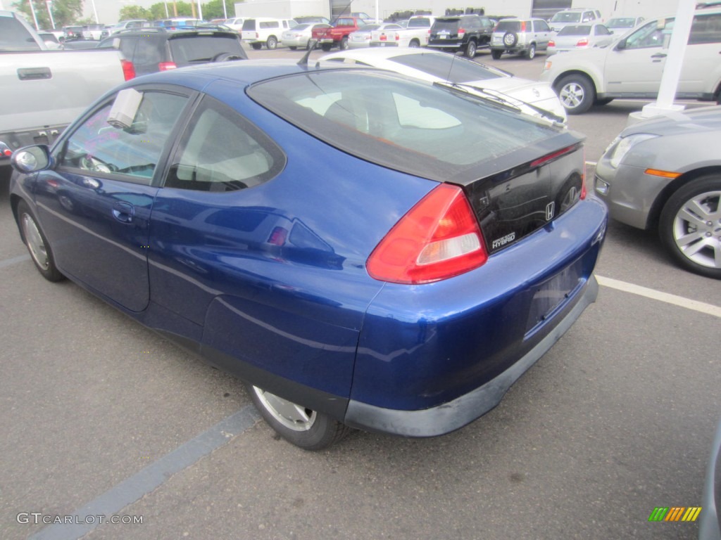 2003 Insight Hybrid - Monte Carlo Blue / Black photo #1