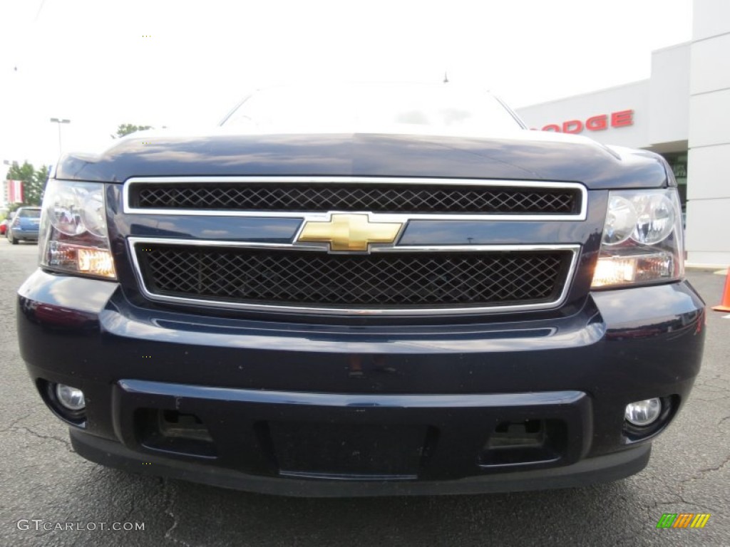 2007 Suburban 1500 LT - Dark Blue Metallic / Light Cashmere/Ebony photo #2