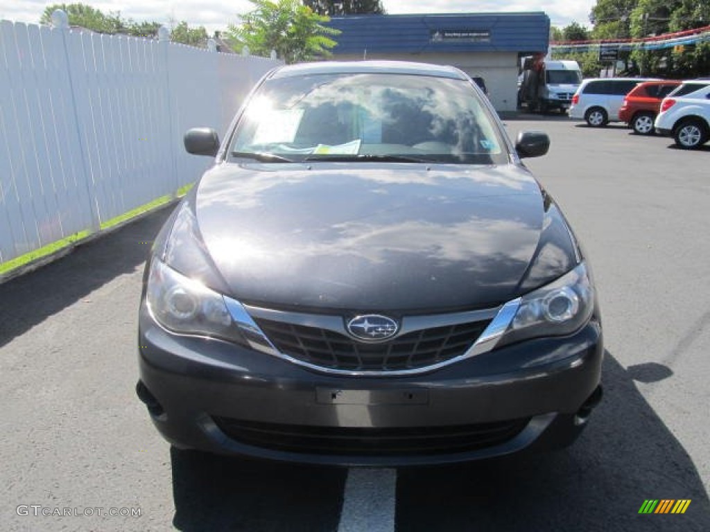 2009 Impreza 2.5i Sedan - Obsidian Black Pearl / Carbon Black photo #9