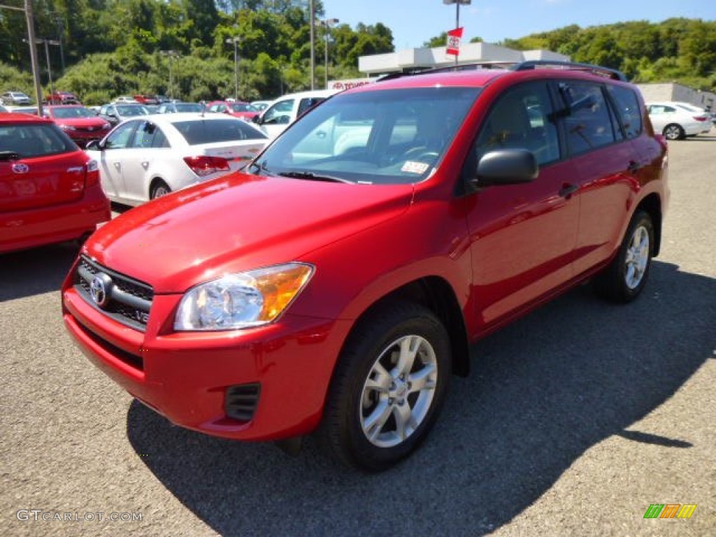 2011 RAV4 V6 4WD - Barcelona Red Metallic / Sand Beige photo #3